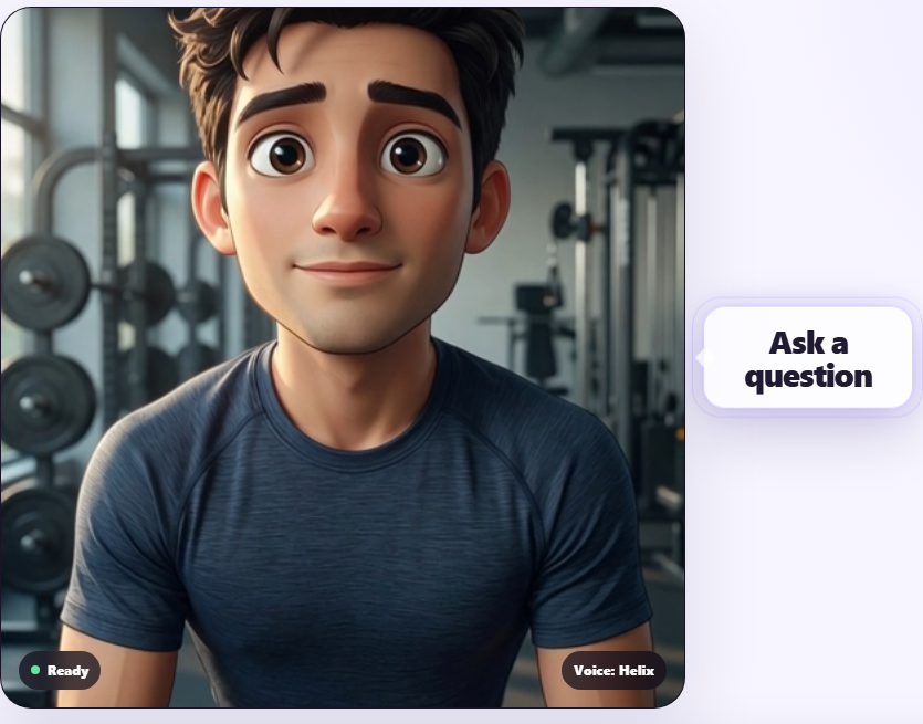 AI Fitness Coach Demonstrates 6 Simple Exercises You Can Try Anywhere